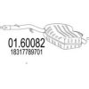 BMW 18317789701 End Silencer